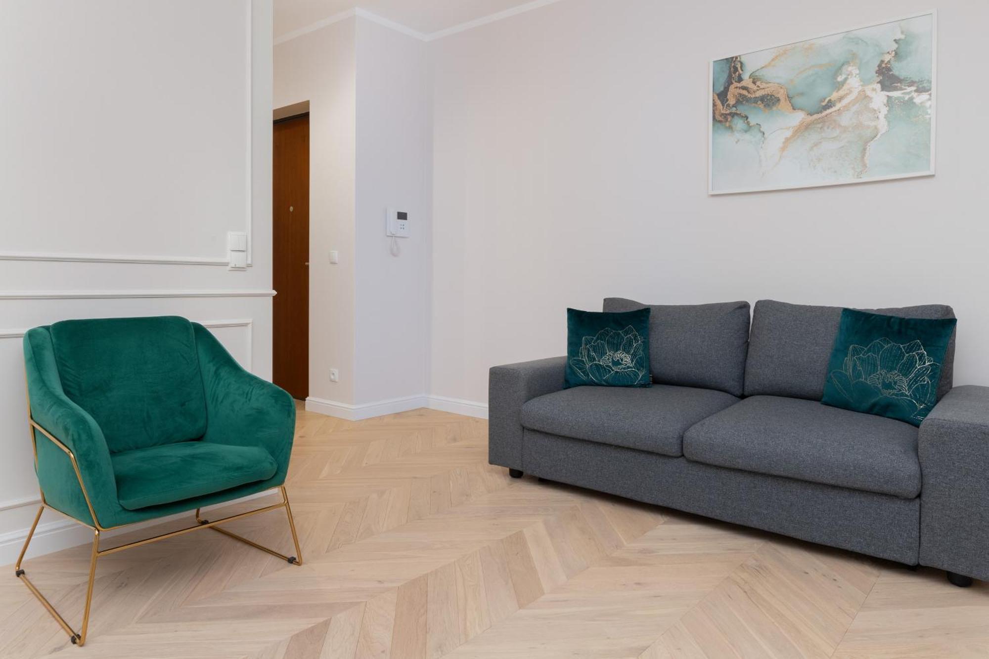 Lux Apartment Niemcewicza With Ac & Balcony Warsaw Ochota By Noclegi Renters 외부 사진